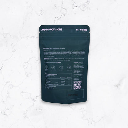 Daily Nootropic + High-EPA Omega 3 (30-Day Supply)
